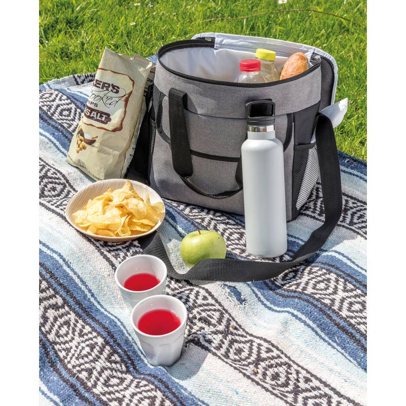 Veľká chladiaca taška, šedá Veľká chladiaca taška, šedá